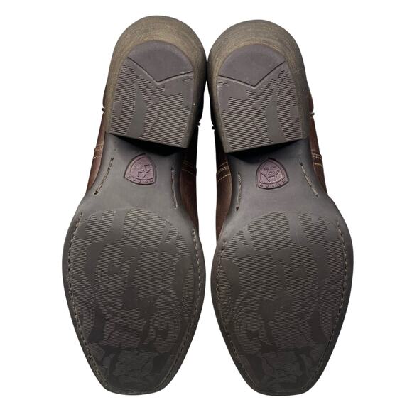 Ariat Women’s Autry Brown Leather Western Cowgirl Boot Size US 6 B - Picture 9 of 11